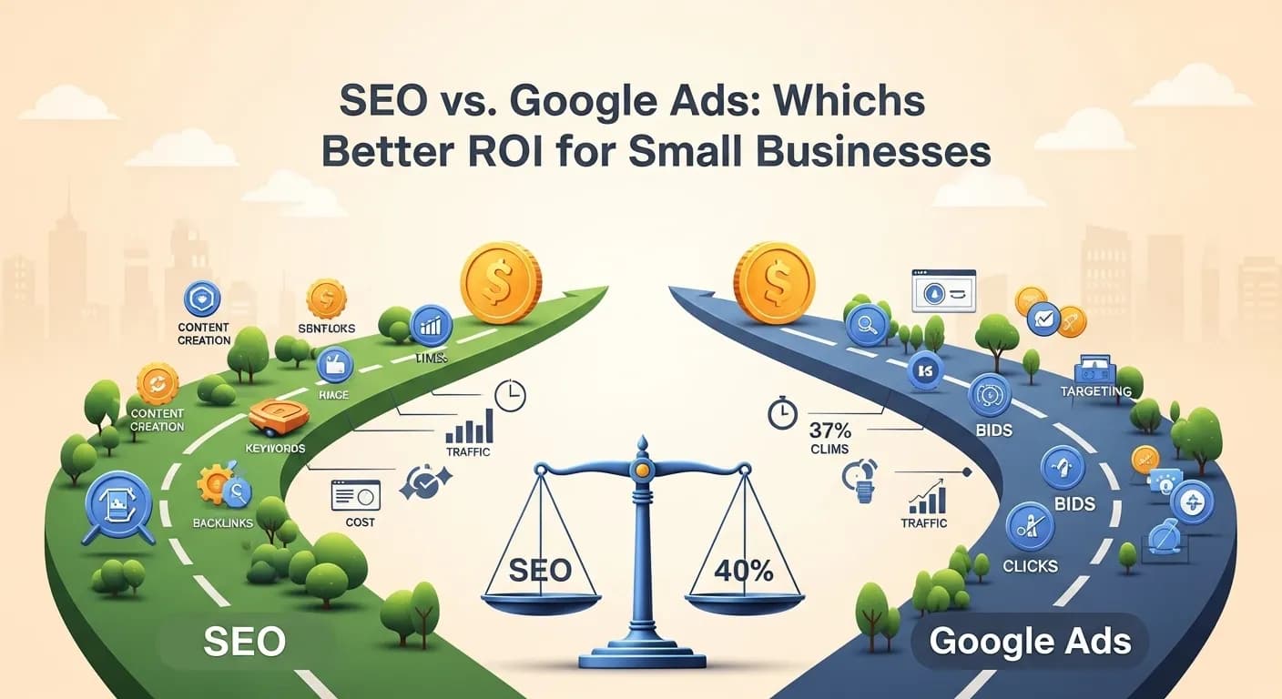 SEO vs Google Ads ROI